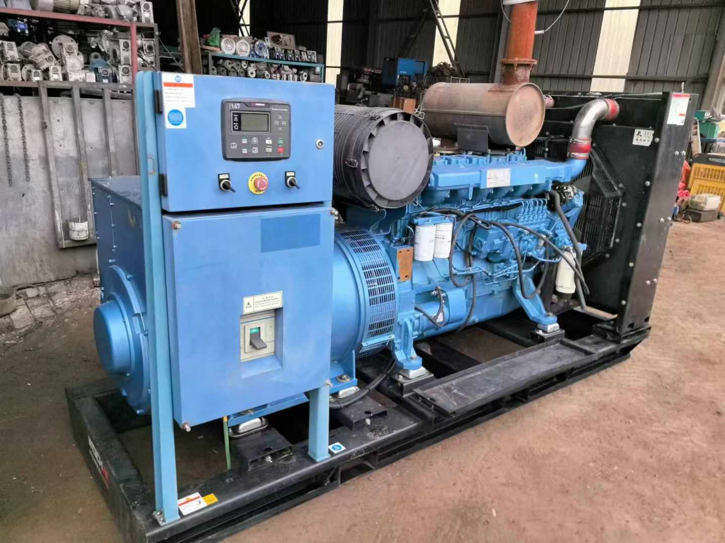 贵定500kW 柴油发电机组可带动设备功率的计算公式是什么？